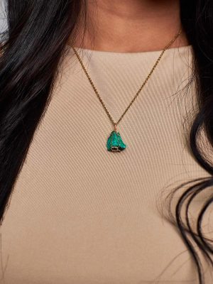 COLLAR DE MALAQUITA