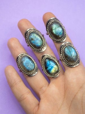 ANILLO DE LABRADORITA