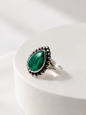 ANILLO MALAQUITA
